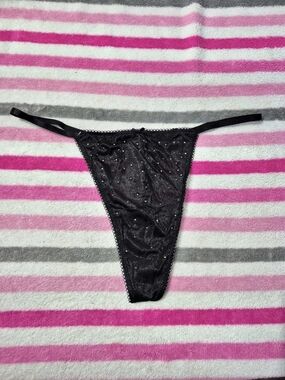 Victoria's Secret Shimmer String Thong Panty